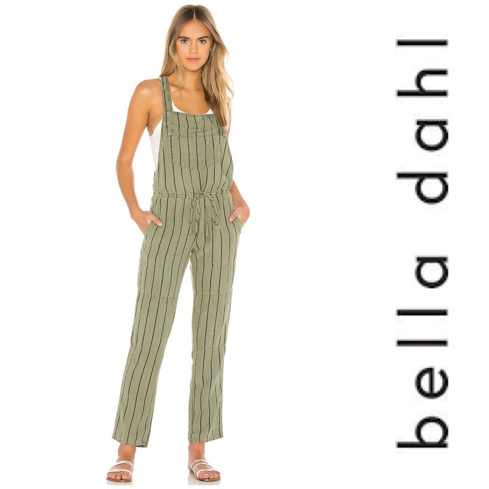 Bella Dahl Woodland Olive Overalls